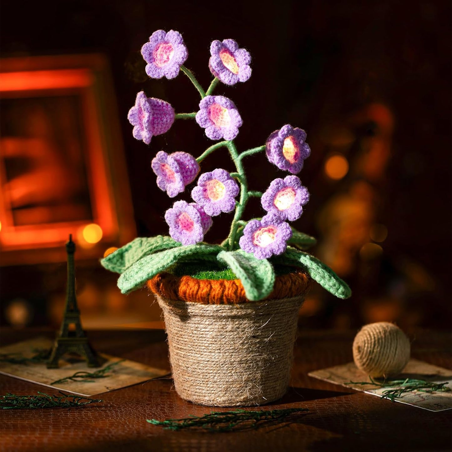 Crochet Glow Flower