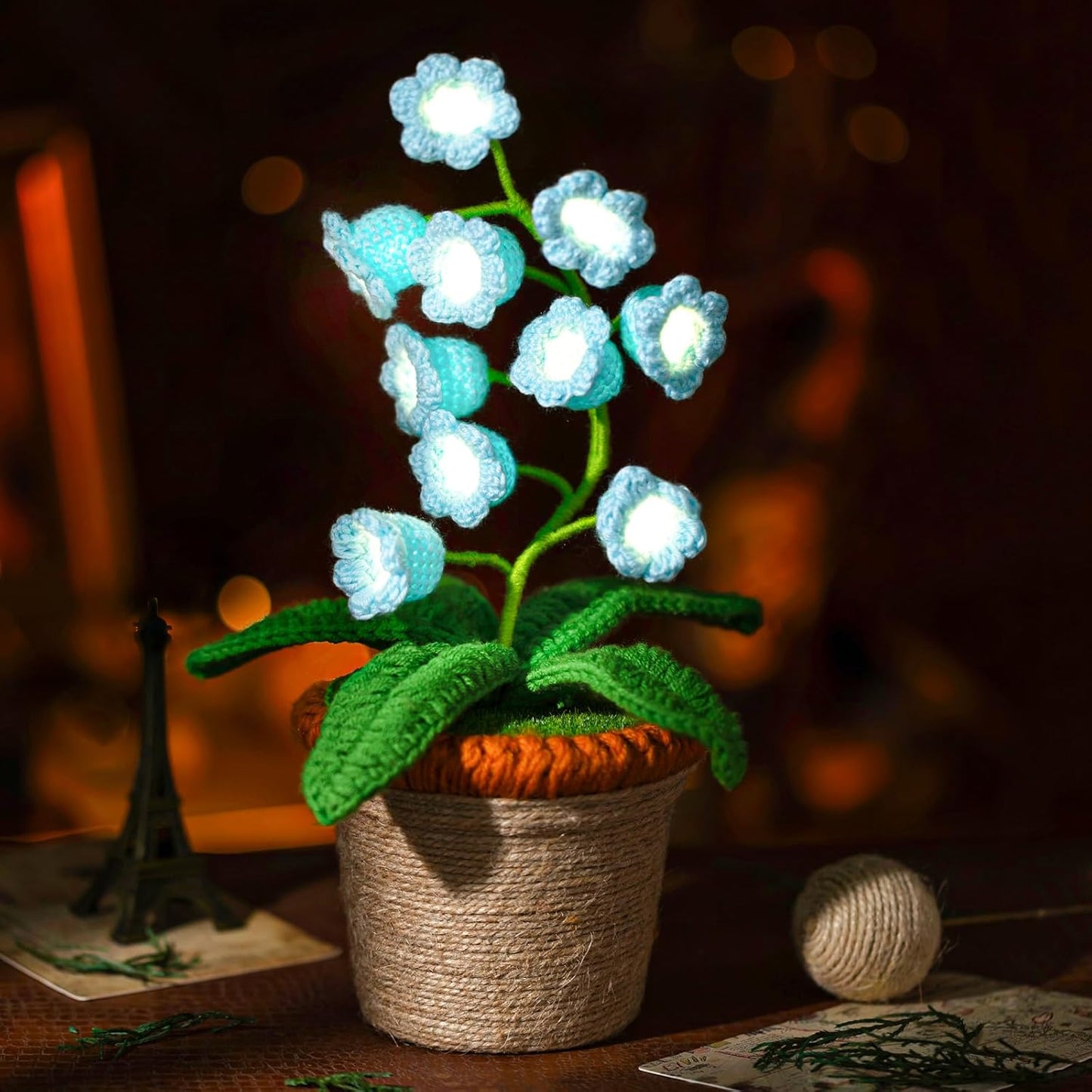 Crochet Glow Flower